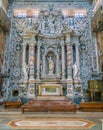 Chapel of Santa Caterina d`Alessandria in the Church of Santa Caterina in Palermo. Sicily, southern Italy.