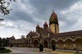 The chapel of south cemetery at the city of Leipzig Royalty Free Stock Photo