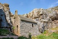 Chapel at St Govans Head on the Pembrokeshire Coast