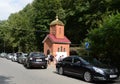 Chapel of St. John the Baptist at the source `Holy Hand` in the name of St. John the Baptist near Krymsk.