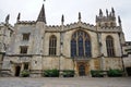 Chapel and St. John`s quad of Magdalen College, University of Oxford
