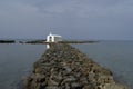 The Chapel Of St. Nicholas. Georgioupolis. Crete Royalty Free Stock Photo