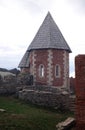 Chapel of St. Philip, Medvedgrad castle in Nature Park Medvednica in Zagreb