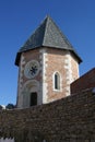 Chapel of St. Philip and St. James, Medvedgrad castle in Nature Park Medvednica in Zagreb