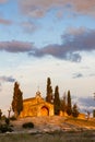 Chapel St. Sixte near Eygalieres, Provence, France Royalty Free Stock Photo