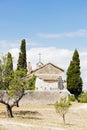 Chapel St. Sixte, Provence Royalty Free Stock Photo