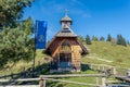 Chapel on Uskovnica meadow Royalty Free Stock Photo