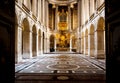 Chapel in Versailles palace, France Royalty Free Stock Photo