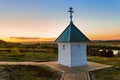 Chapel in the village of Konstantinovo homeland of the Russian poet Sergei Yesenin - Russia Royalty Free Stock Photo