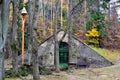 Chapel of Virgin Mary of Lourdes at the foot of Vlcina Peak, Beskydy Mountains, Northern Moravia, Czech Republic Royalty Free Stock Photo
