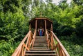 Chapel of the Virgin Mary on top of the hill. Religious traditions of Eastern Europe Royalty Free Stock Photo