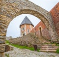 Chapel and walls on Medvedgrad castle