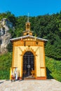 Chapel on the water in Ojcow National Park, Poland