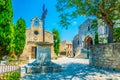 Chapelle des PÃ©nitents Blancs chapel situated at Les Baux des Provence village in France Royalty Free Stock Photo