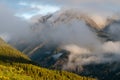 Chapin Mountain on a Foggy Morning