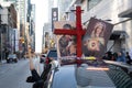 Chaplain Participates in Anti-Lockdown Protest, Toronto Royalty Free Stock Photo