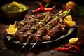 Chapli kebabs, the pride of Peshawar, presenting a delectable blend of minced meat and spices
