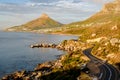 Chapman's Peak Drive on the Cape Peninsula near Cape Town in South Africa Royalty Free Stock Photo