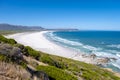 The Chapman's Peak Drive on the Cape Peninsula near Cape Town in South Africa on a bright and sunny afternoon Royalty Free Stock Photo