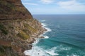 Chapman`s peak drive in Cape Town, South Africa. Royalty Free Stock Photo