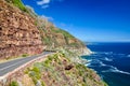 Chapman's Peak Drive - Western Cape, South Africa Royalty Free Stock Photo