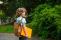 Chappy on a schoolyard. Royalty Free Stock Photo