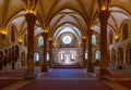 Chapter house at the monastery of Alcobaca in Portugal