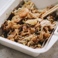 Char Kway Teow - Malaysian Fried Noodle Royalty Free Stock Photo