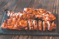 Char siu pork - Chinese bbq pork Royalty Free Stock Photo