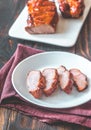 Char siu pork - Chinese bbq pork Royalty Free Stock Photo