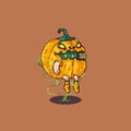 Pumpkins pixel art