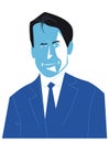 Character Illustration of Italian Prime Minister Giuseppe Conte