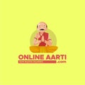 Online aarti anytime anywhere vector mascot logo