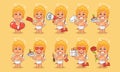 Character set cupid in various versions part 2