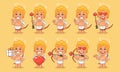 Character set cupid in various versions part 1