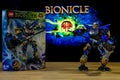 A character toy universe of Lego Bionicle - Onua, Uniter of Earth. Royalty Free Stock Photo