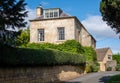 Stone house in the picturesque Cotswold village of Chipping Campden in Gloucestershire UK. Royalty Free Stock Photo