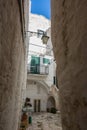 Characteristic alley in the historic center of Cisternino Italty Royalty Free Stock Photo