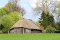 Characteristic sheep fold in Dutch Eempolder, Soest, Netherlands Royalty Free Stock Photo