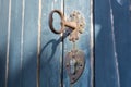Antique lock feature, Italy