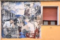 Diamante, village of the murales in Calabria Royalty Free Stock Photo