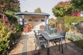 Characteristic gazebo with opportunity to relax