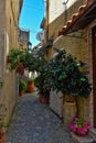 The Calabrian town of San Nicola Arcella, Italy.