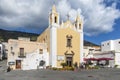 Santa Maria Salina village on Salina island