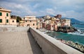 Characteristic view of Boccadasse Royalty Free Stock Photo