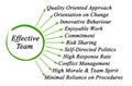 Characteristics of Effective Team Royalty Free Stock Photo