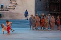 Characters performing in Indiana Jones Epic Stunt Spectacular at Hollywood Studios 56 Royalty Free Stock Photo