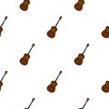 Charango, music instrument pattern seamless Royalty Free Stock Photo