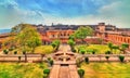 Charbagh Garden of Jaigarh Fort in Jaipur - Rajasthan, India Royalty Free Stock Photo