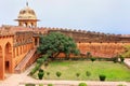 Charbagh Garden in Jaigarh Fort near Jaipur, Rajasthan, India